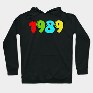 1989 Birthday For Men Hoodie